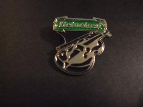 Heineken bier ( Viool met logo)